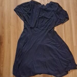 Elegant Navy Blue Dress
